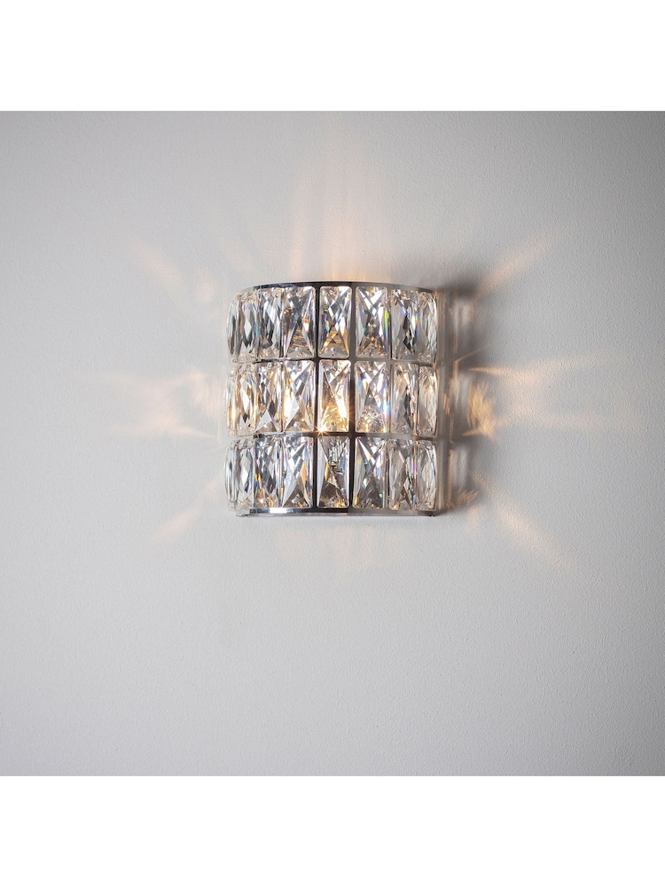 Gallery Home Silver Velma Wall Light - Image 1 of 2