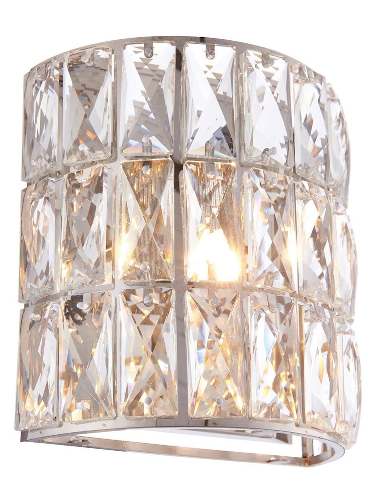 Gallery Home Silver Velma Wall Light - Image 2 of 2