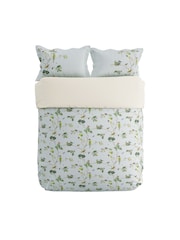 Sanderson Blue Woodland Chorus 100% Cotton Duvet Cover and Pillowcase Set - Image 4 of 5