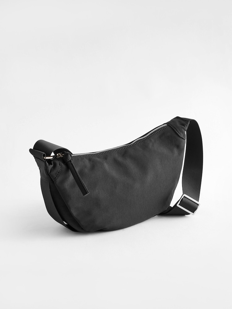 Black Sling Cross-Body Bag - Image 6 of 10