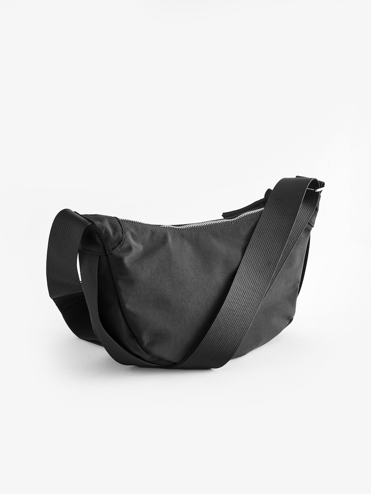 Black Sling Cross-Body Bag - Image 7 of 10