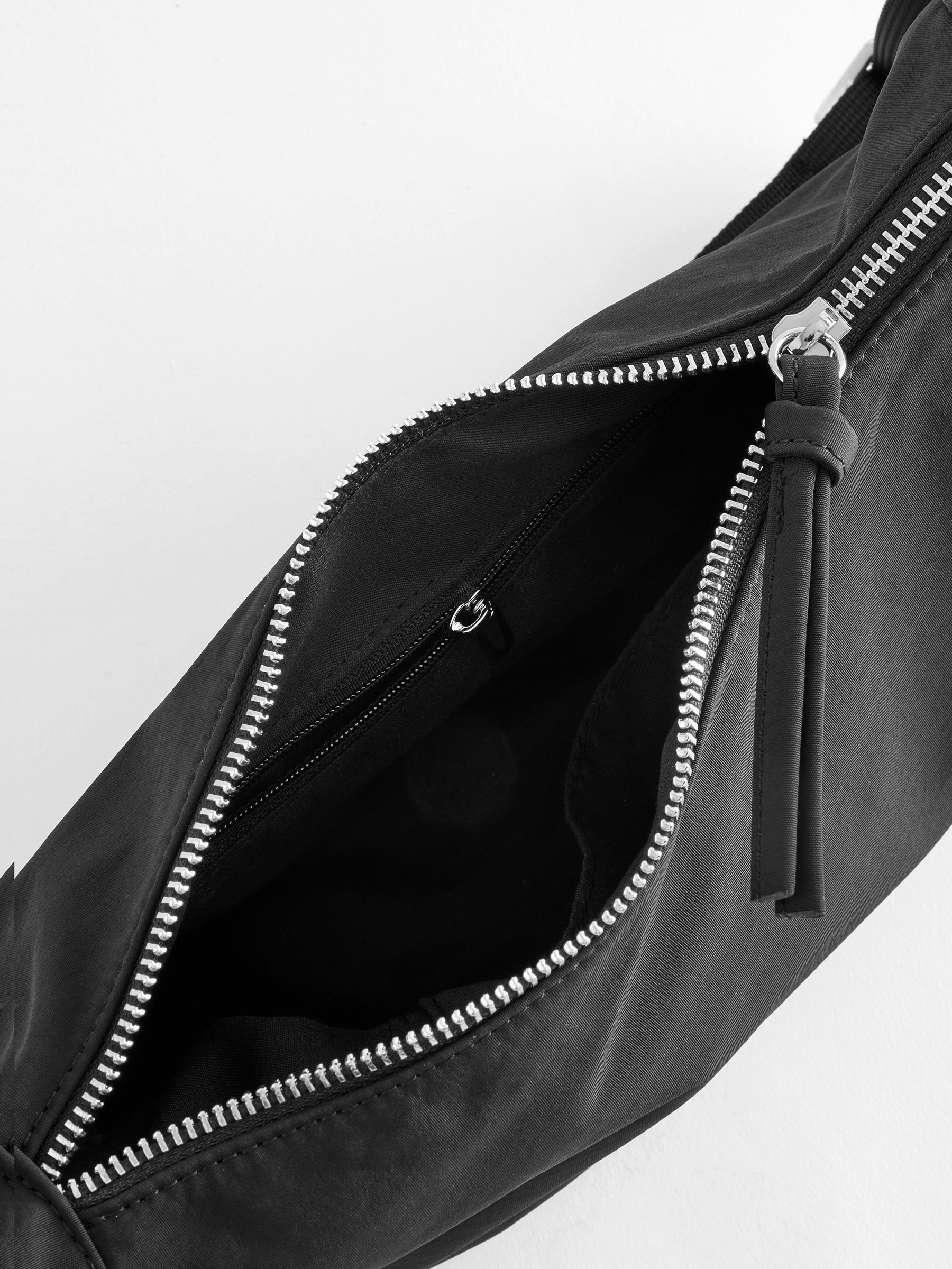 Buy Black Nylon Sling Bag from Next Canada