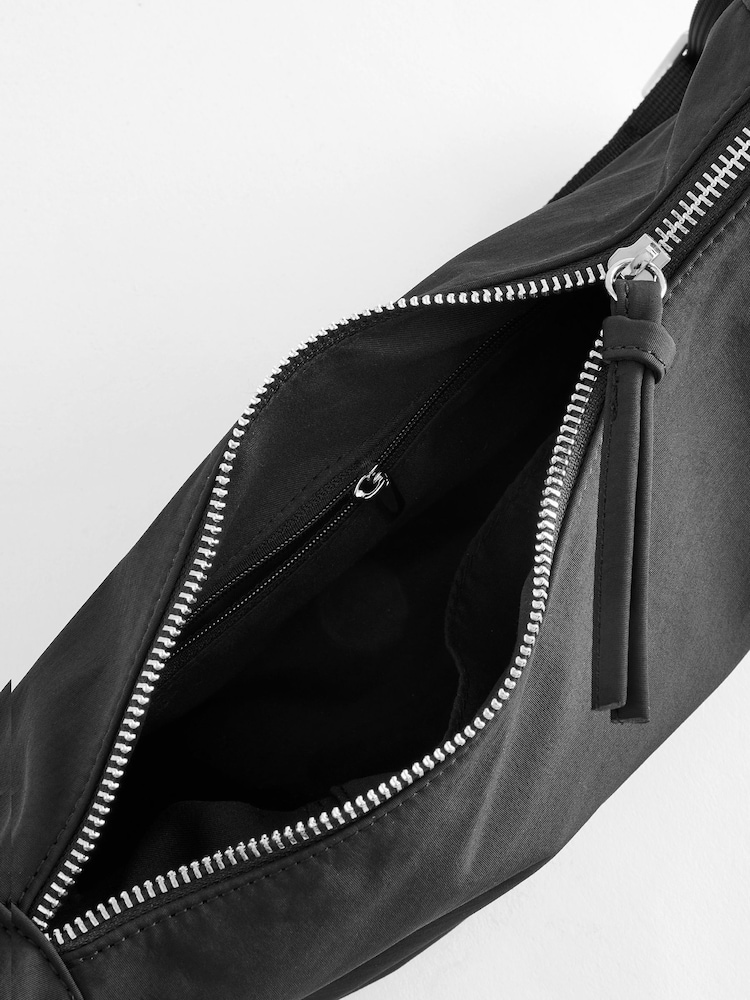 Black Sling Cross-Body Bag - Image 9 of 10