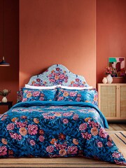 Harlequin Multi Dahlia Bunch 100% Cotton Duvet Cover and Pillowcase Set - Image 1 of 5