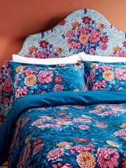 Harlequin Multi Dahlia Bunch 100% Cotton Duvet Cover and Pillowcase Set - Image 2 of 5