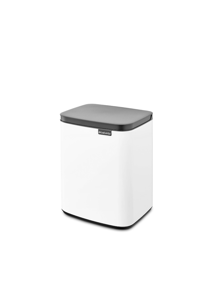 Brabantia White Bo  Hi 7L Waste Bin - Image 4 of 6