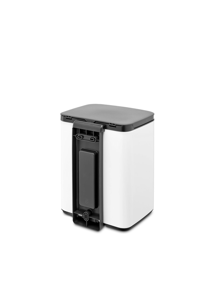 Brabantia White Bo  Hi 7L Waste Bin - Image 5 of 6