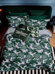 Ted Baker Green Ombre Hydrangea 100% Cotton Duvet Cover and Pillowcase Set - Image 2 of 5