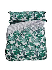 Ted Baker Green Ombre Hydrangea 100% Cotton Duvet Cover and Pillowcase Set - Image 5 of 5