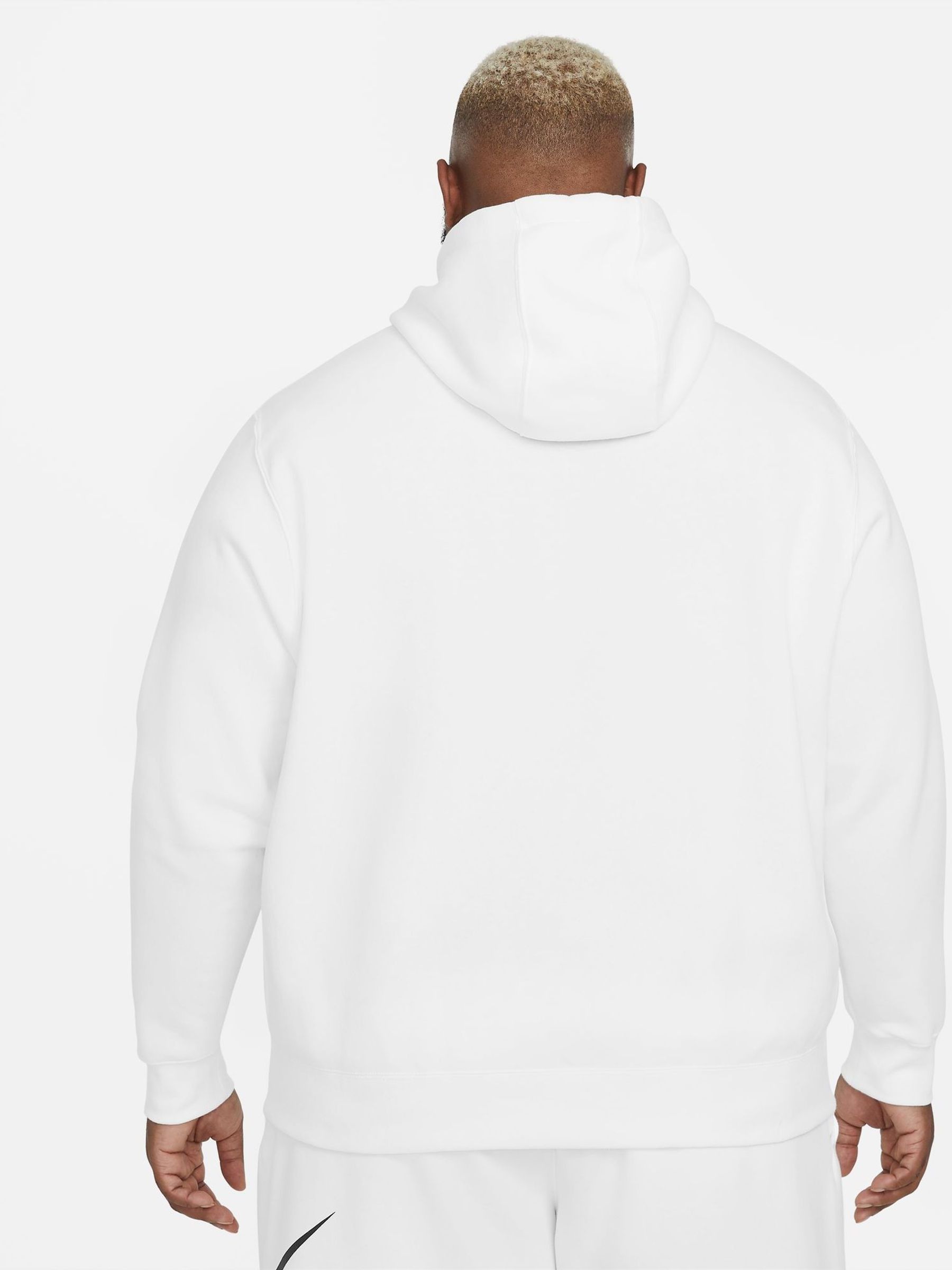 Nike white zip up clearance