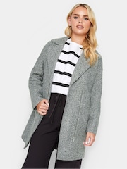 PixieGirl Petite Grey Biker Coat - Image 2 of 5