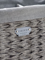 Grey Hepworth Wicker Sorter Laundry - Image 4 of 7