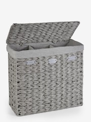 Grey Hepworth Wicker Sorter Laundry - Image 6 of 7
