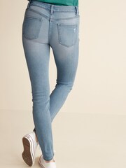 Bleach Denim Ripped Skinny Jeans - Image 3 of 6