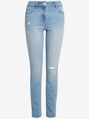 Bleach Denim Ripped Skinny Jeans - Image 6 of 6