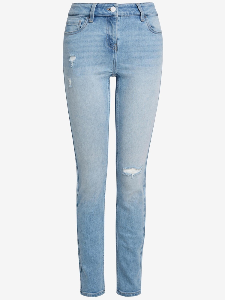 Bleach Denim Ripped Skinny Jeans - Image 6 of 6