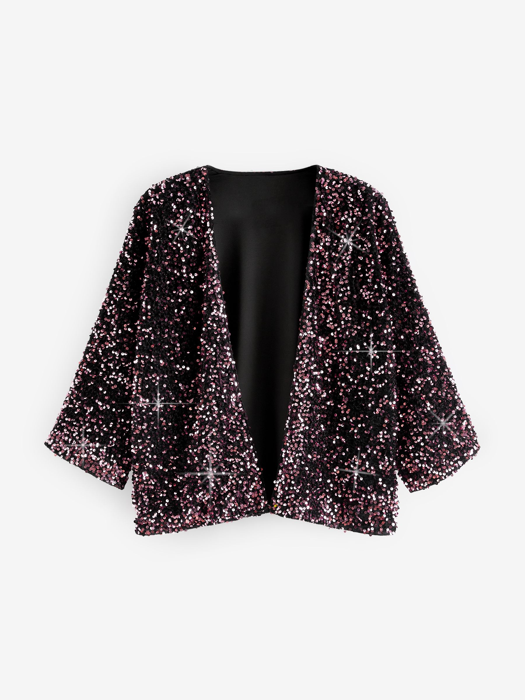 Buy Berry Red Sequin Jacket from Next Ireland