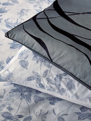 Nalu Nicole Scherzinger Surf Blue Okika 100% Cotton Duvet Cover and Pillowcase Set - Image 2 of 5