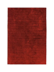 Asiatic Rugs Red Milo Soft Touch Lustre Rug - Image 1 of 1