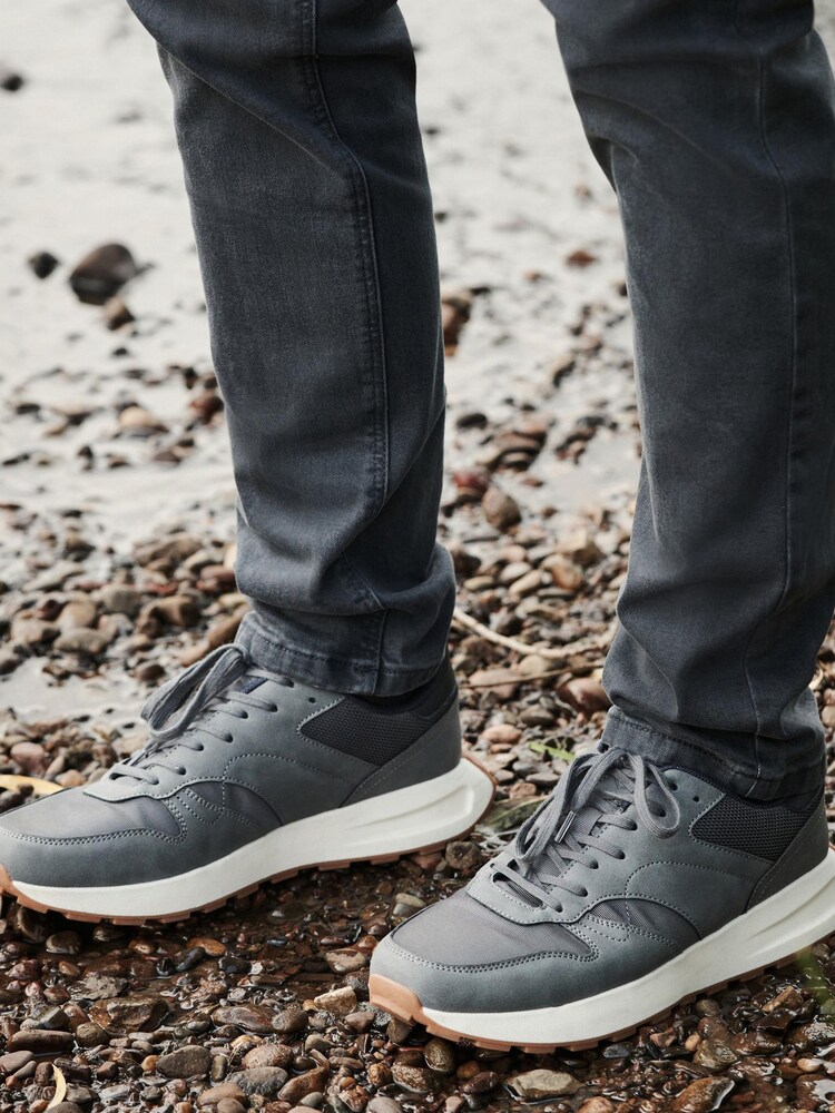 Grey Runner Trainers - Image 1 of 7