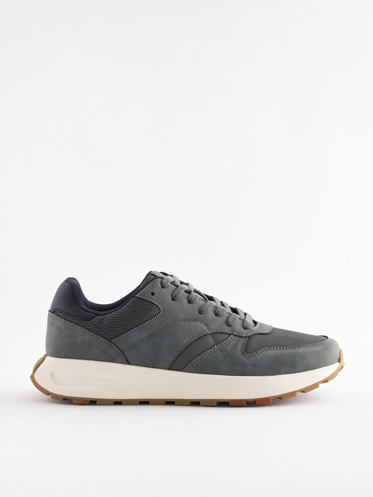 Grey Runner Trainers - Image 4 of 7