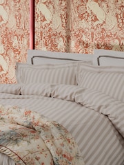 Sanderson Cream Regency Aperigon Square 100% Cotton Pillowcase Pair - Image 1 of 5