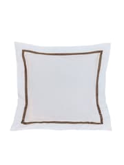 Sanderson Cream Regency Aperigon Square 100% Cotton Pillowcase Pair - Image 2 of 5
