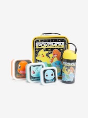 Vanilla Underground Black Pokemon Boys Black Pikachu And Squirtle Lunch Bag Bottle And 3 Snack Pots - Image 3 of 6
