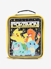 Vanilla Underground Black Pokemon Boys Black Pikachu And Squirtle Lunch Bag Bottle And 3 Snack Pots - Image 4 of 6