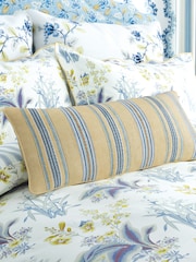 Sanderson Indigo Ochre Enys Garden Cushion - Image 1 of 6