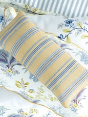 Sanderson Indigo Ochre Enys Garden Cushion - Image 4 of 6