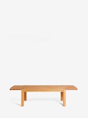 Natural Braxton Oak Veneer 6 to 10 Seat Dining Table - Image 7 of 9