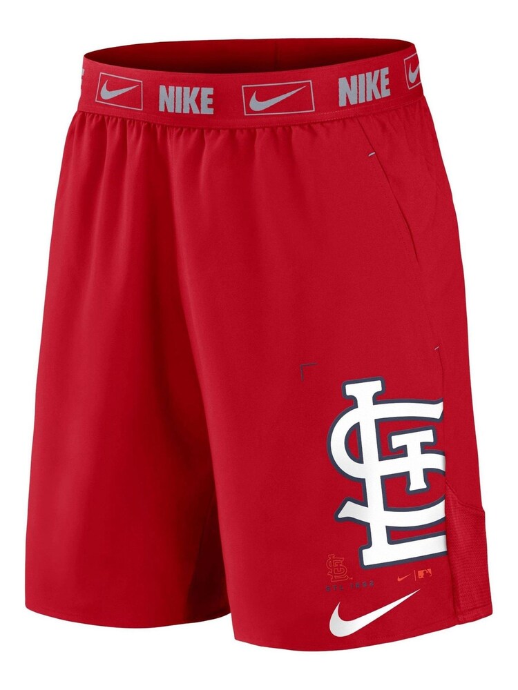 Nike Red St. Louis Cardinals Nike Bold Express Woven Shorts - Image 2 of 3