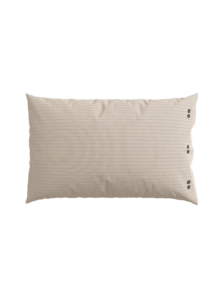 Bedeck of Belfast Charcoal Umma Pillowcase 100% Cotton Pair - Image 2 of 4 Bedeck of Belfast Charcoal Umma Pillowcase 100% Cotton Pair - Image 2 of 4