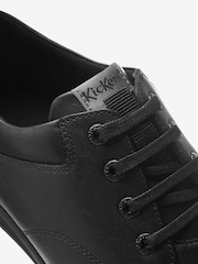 Kickers Black Troiko Lace Shoes - Image 10 of 12