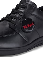 Kickers Black Troiko Lace Shoes - Image 9 of 12
