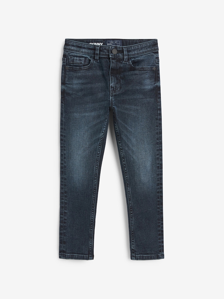 Blue ink Skinny Fit Stretch Jeans (3-17yrs) - Image 1 of 3