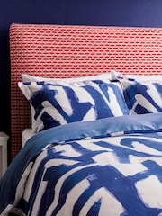 Harlequin Lapis 100% Cotton Thicket Duvet Cover and Pillowcase Set - Image 2 of 5