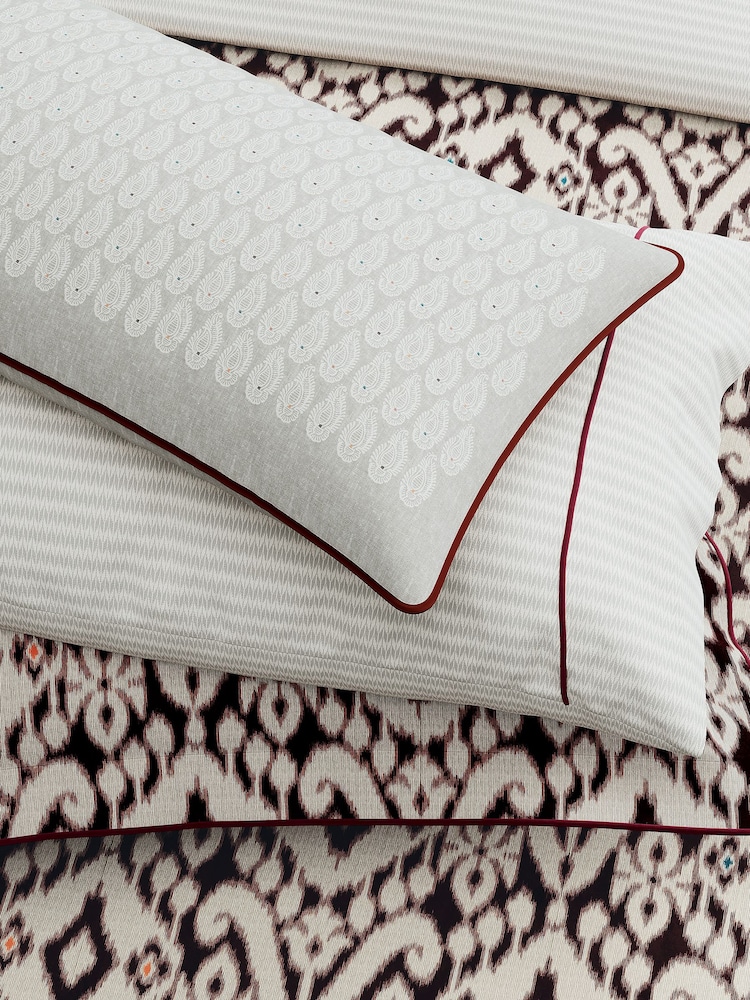 Bedeck of Belfast Mulberry Sato Pillowcase 100% Cotton Pair - Image 1 of 3