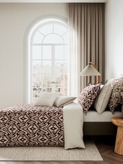 Bedeck of Belfast Mulberry Sato Pillowcase 100% Cotton Pair - Image 2 of 3