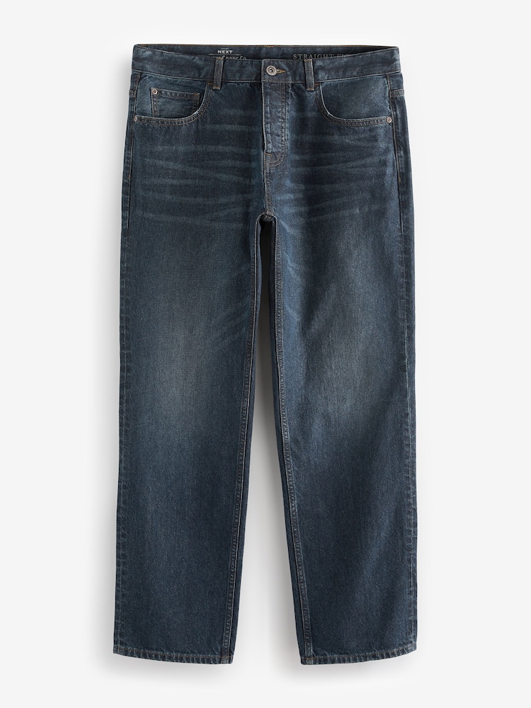 Bleu moyen - Jean authentique 100% coton - Image 6 of 10