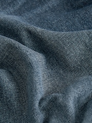 Blue Mid Straight Fit 100% Cotton Authentic Jeans - Image 7 of 10