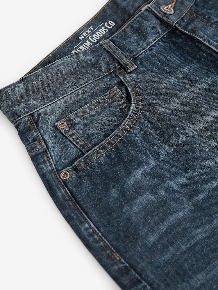Bleu moyen - Jean authentique 100% coton - Image 9 of 10