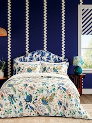 Harlequin Multi Wonderland Floral 100% Cotton Duvet Cover and Pillowcase Set - Image 1 of 4