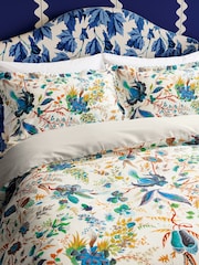 Harlequin Multi Wonderland Floral 100% Cotton Duvet Cover and Pillowcase Set - Image 2 of 4