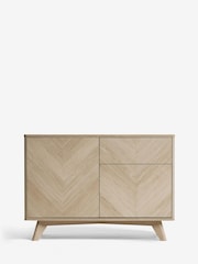 Natural Anderson Oak Effect Small Sideboard - Image 6 of 10