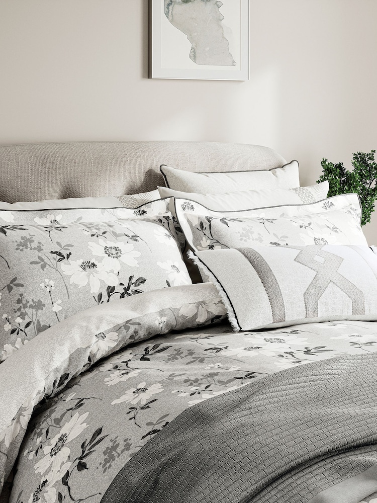 Bedeck of Belfast White Sefa 100% Cotton Cushion - Image 2 of 5 Bedeck of Belfast White Sefa 100% Cotton Cushion - Image 2 of 5