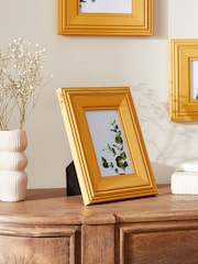 Yellow Wolton Wood Photo Frame - Image 1 of 5
