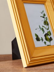 Yellow Wolton Wood Photo Frame - Image 3 of 5