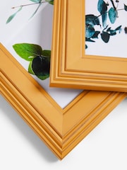 Yellow Wolton Wood Photo Frame - Image 4 of 5